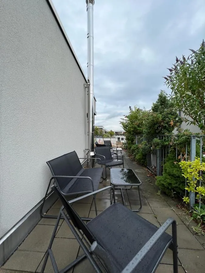 Penthouse-Wohnung - Balkon - Dachterrasse - Zentrum Нюрнберг Апартаменты